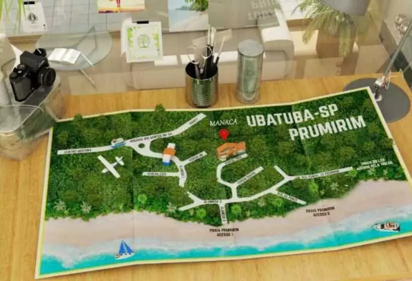 ベッドアンドブレックファースト Manacá Prumirim Suites