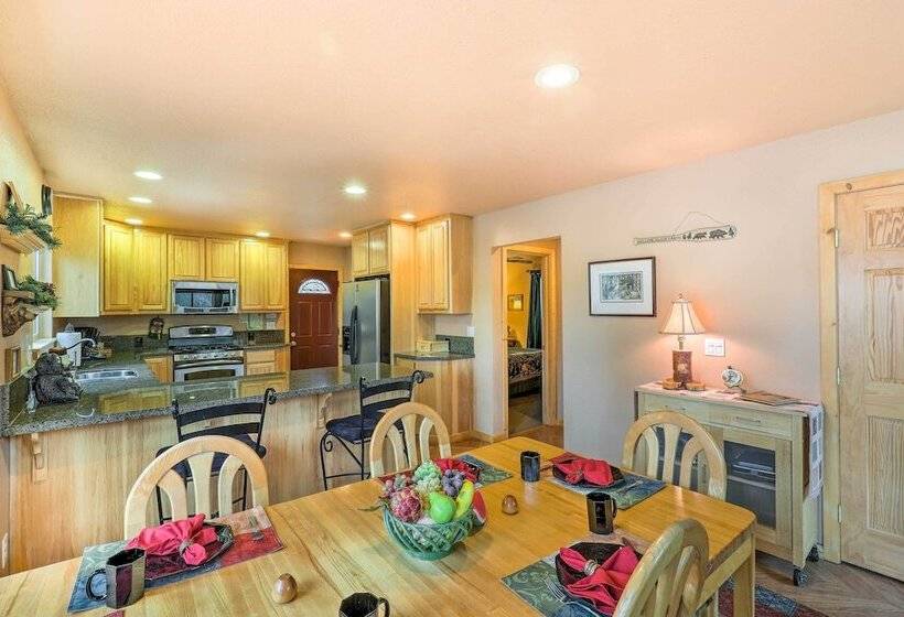 4 Mi To Pine Lake: Hathaway Pines Cabin W/ Deck