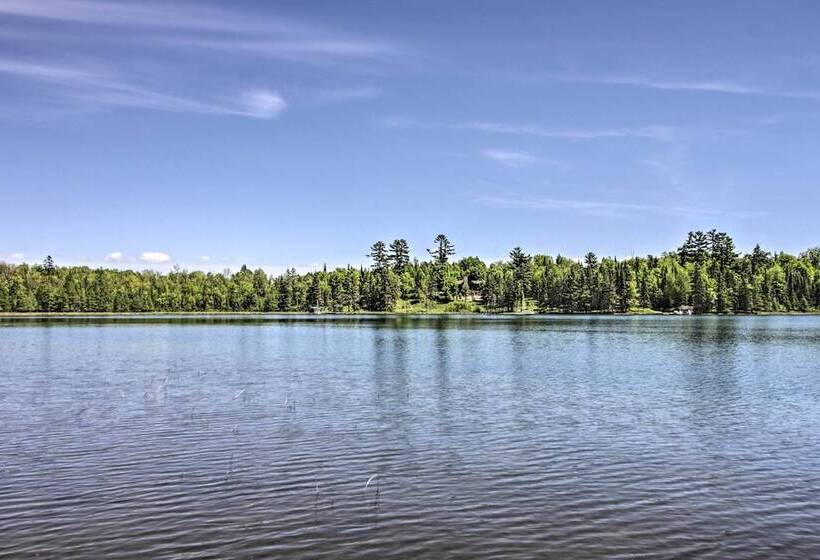 Lakefront Hackensack Cabin W/ Patio & Grill!