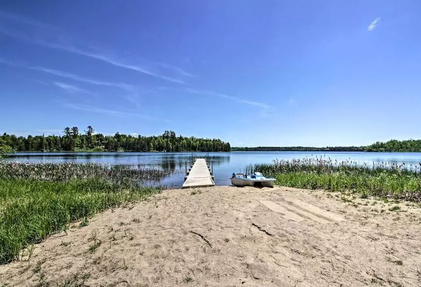 Lakefront Hackensack Cabin W/ Patio & Grill!