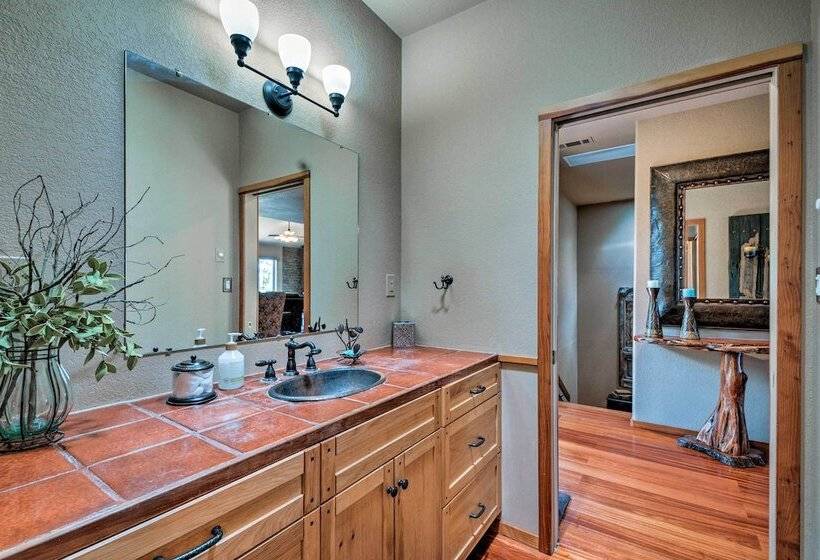 Large Ruidoso Home W/ Stunning Views & Hot Tub!