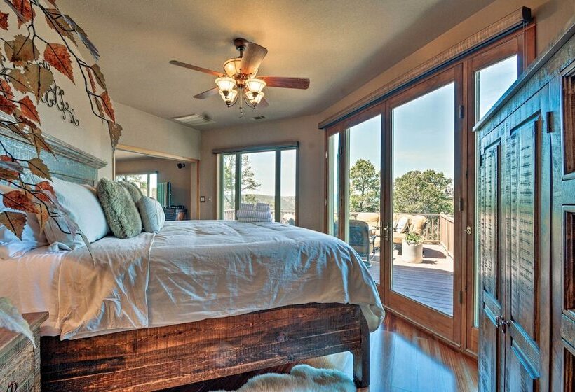 Large Ruidoso Home W/ Stunning Views & Hot Tub!