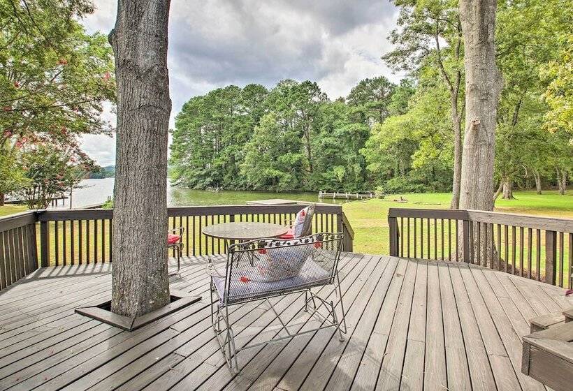 Serene Lakefront Home In Hot Springs W/ Boat Dock!
