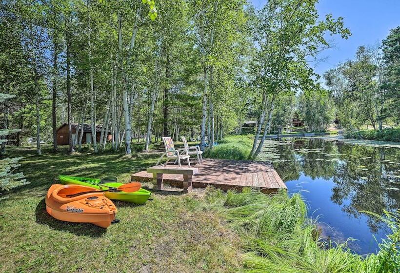 Atlanta Waterfront Cabin W/ Dock & Kayaks!