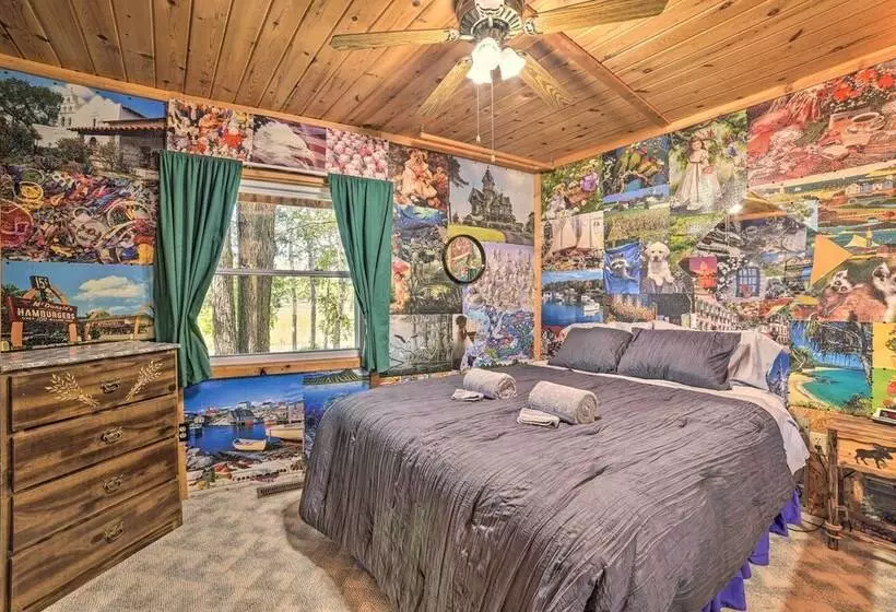 Atlanta Waterfront Cabin W/ Dock & Kayaks!