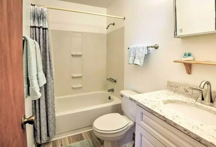 Renovated Crescent Lake Escape W/ Waterfront Deck!