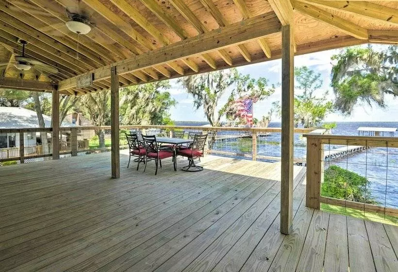 Renovated Crescent Lake Escape W/ Waterfront Deck!