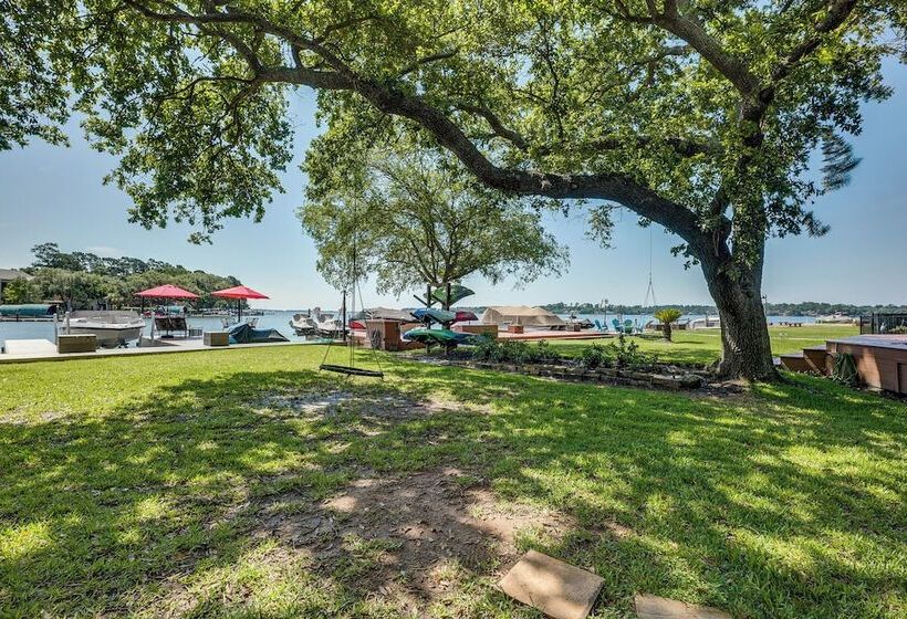 Lakefront Montgomery Home W/ Porch & Dock!