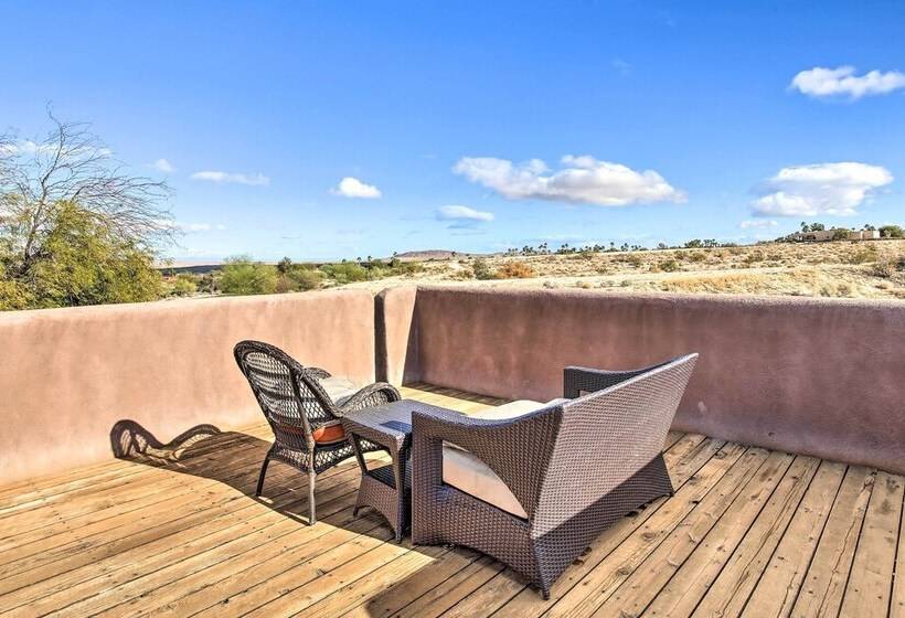 Luxe Adobe Retreat W/ Mountain & Golf Course Views