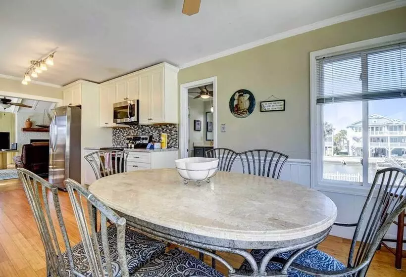 Ocean Isle Beach Home W/ Canal Views!