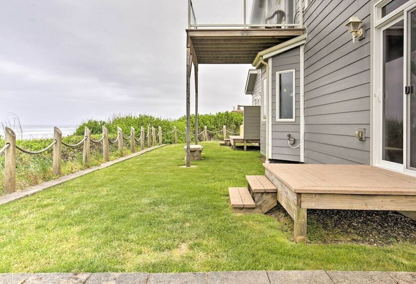 Oceanfront South Beach Home W/hot Tub & Sauna