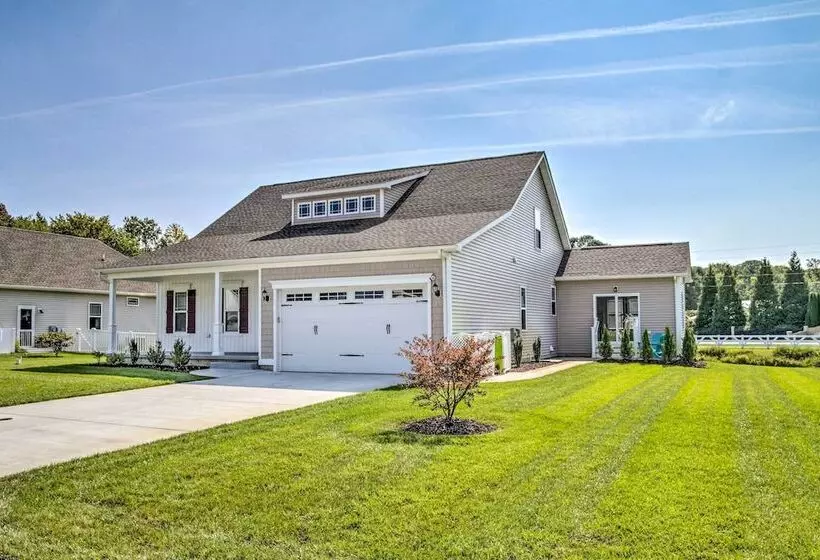 Peaceful Frankford Home ~ 4 Mi To Bethany Beach!