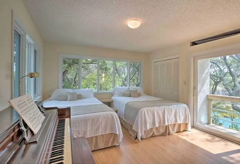 Spacious Lake Travis Home W/ Private Deck & Views!