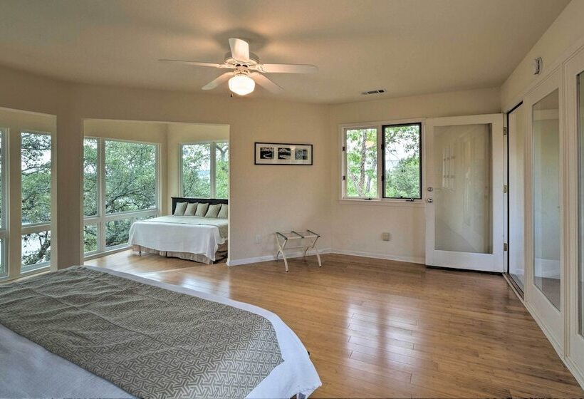 Spacious Lake Travis Home W/ Private Deck & Views!