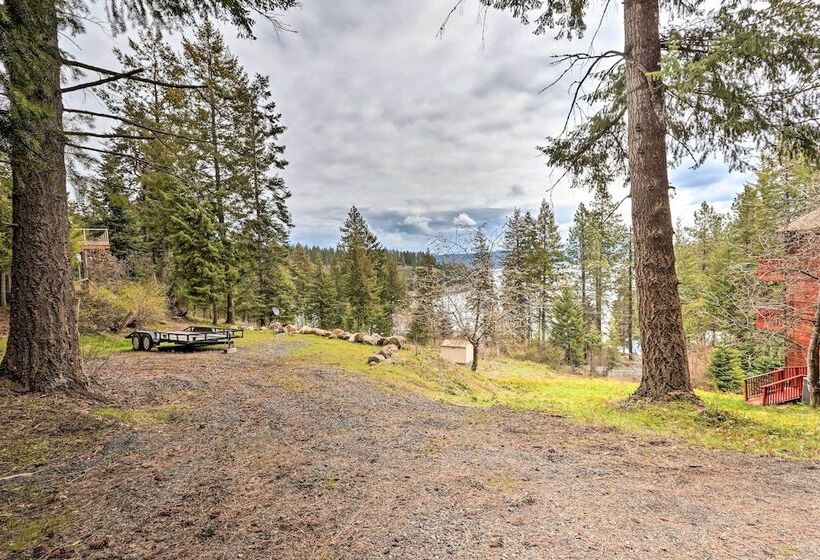 Spacious Sun Up Bay Cabin, 20 Min To Downtown Cda!