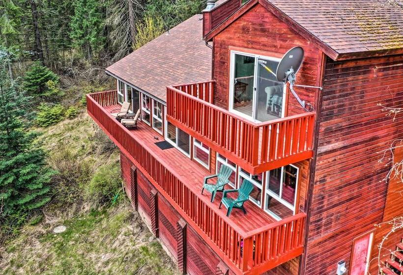 Spacious Sun Up Bay Cabin, 20 Min To Downtown Cda!