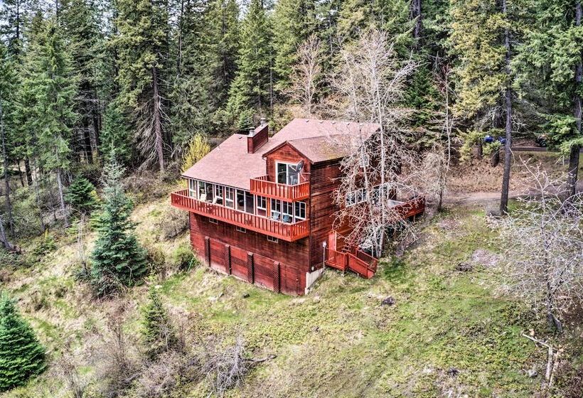 Spacious Sun Up Bay Cabin, 20 Min To Downtown Cda!