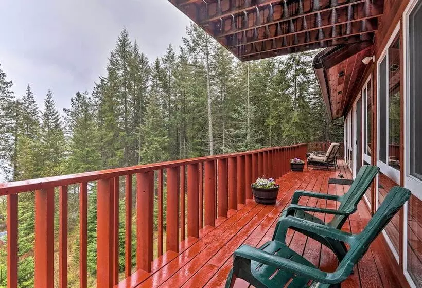 Spacious Sun Up Bay Cabin, 20 Min To Downtown Cda!