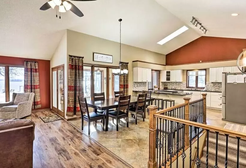 Beaver Dam Lake Retreat W/ Fire Pit & Dock!