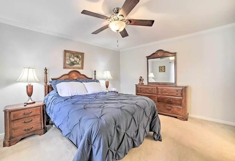 Country Chic Home W/ Fire Pit, Steps To Lake!