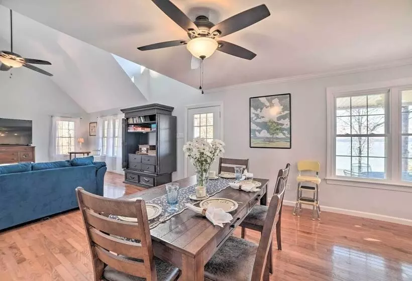 Country Chic Home W/ Fire Pit, Steps To Lake!