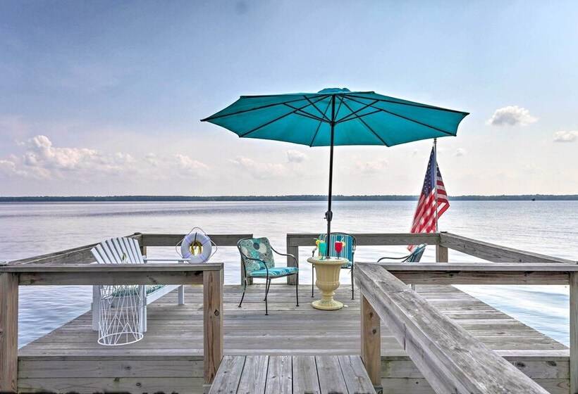 Idyllic Waterfront Escape W/ Private Boat Dock!