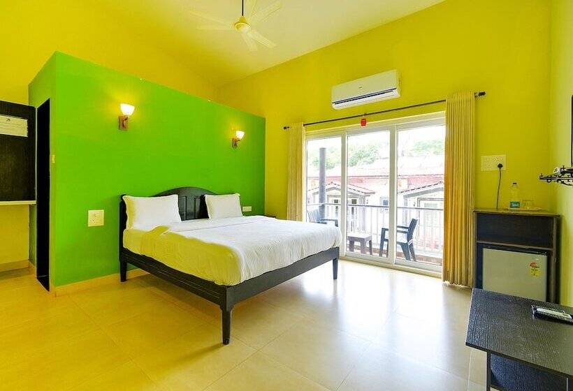 酒店 Fabescape Vagator Retreat Resort With Swimming Pool