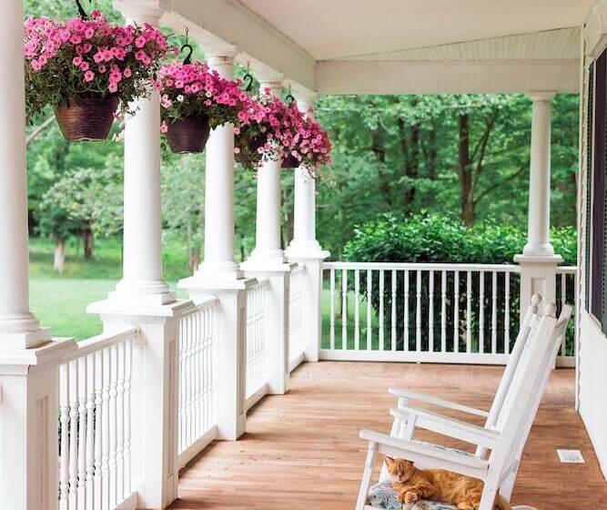 مبيت وإفطار The Inn At Woodsong Acres