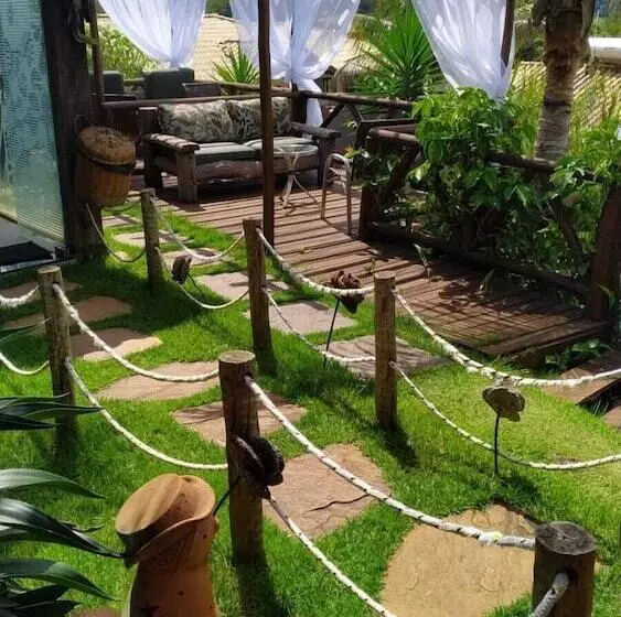 簡易ホテル Pousada Sitio Das Flores