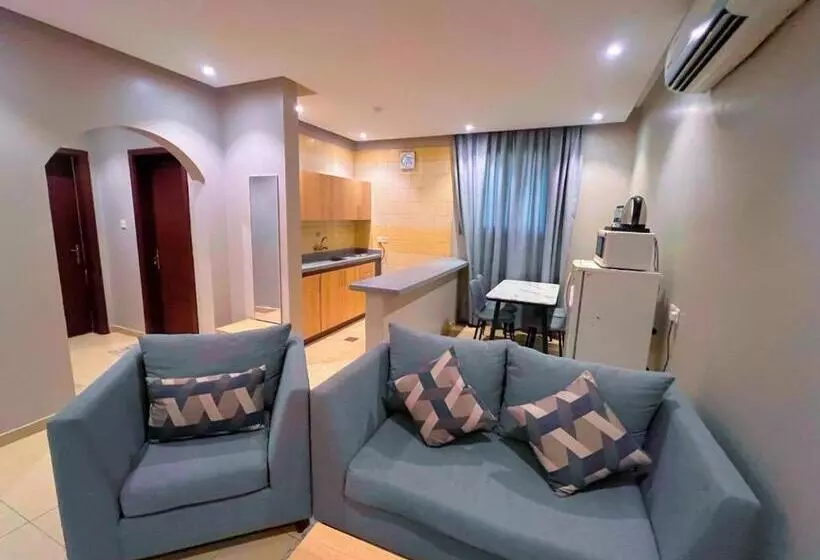 ホテル السعادة سويت   الملز الرياض Saada Suites Serviced Apartments