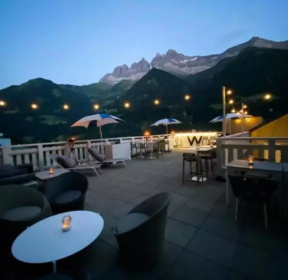 هتل Hôtel Le White Le 42 Restaurant