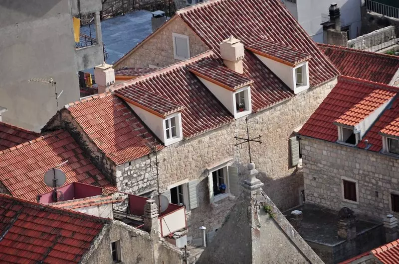 ホテル Villa Mama  Traditional Apartments In Omis