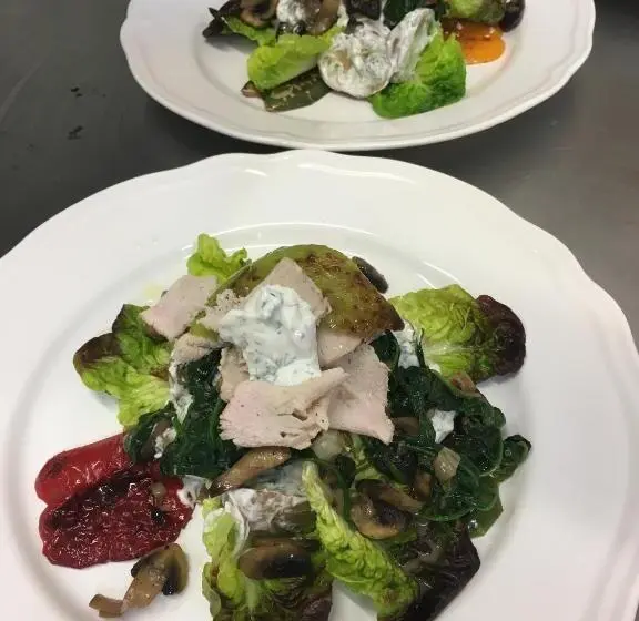 ペンション Penzion A Restaurace Sokolí Boudy