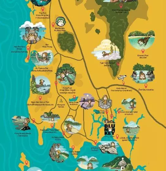 Newly Opened   Blu Monkey Hub And Hotel Krabi Town