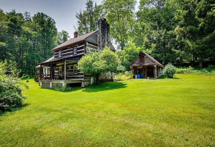 Historic Morrisdale Area Cabin W/ Deck & Fireplace