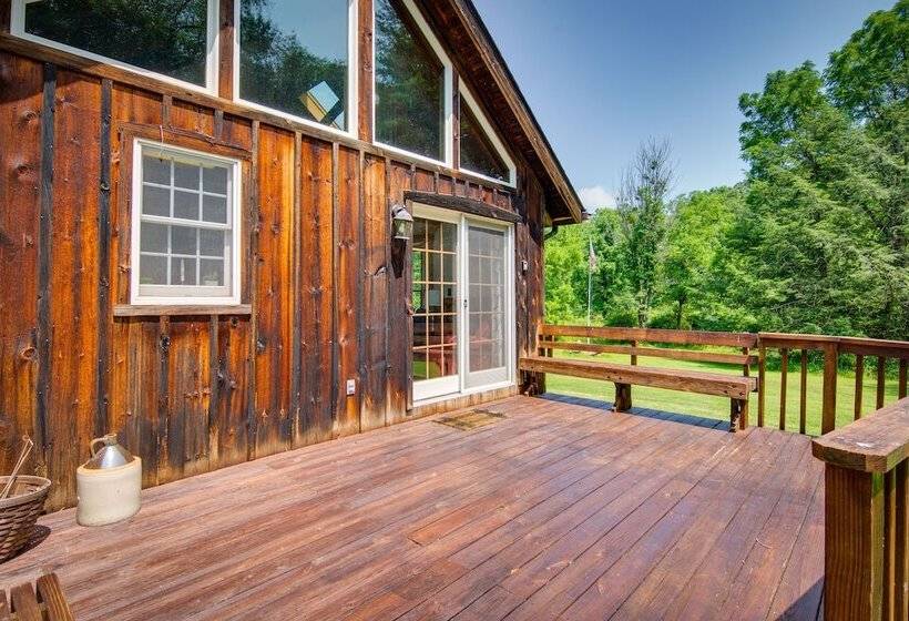 Historic Morrisdale Area Cabin W/ Deck & Fireplace