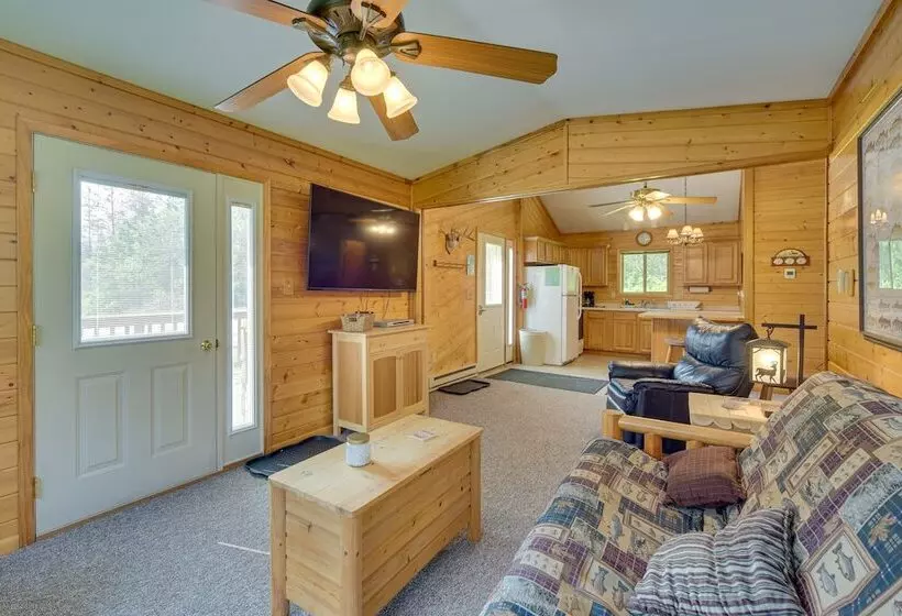 Woodland Cabin W/ Fishing, Atv & Snowmobile Trails