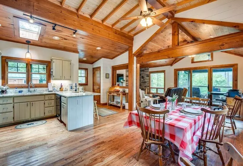 Cashiers Cabin W/ Stunning Views Near Waterfalls!