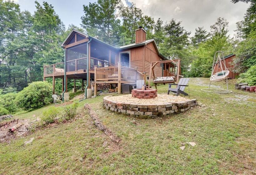 Cashiers Cabin W/ Stunning Views Near Waterfalls!