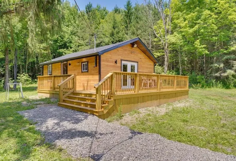 Cozy Ellicottville Cabin W/ Water Views   Near Ski