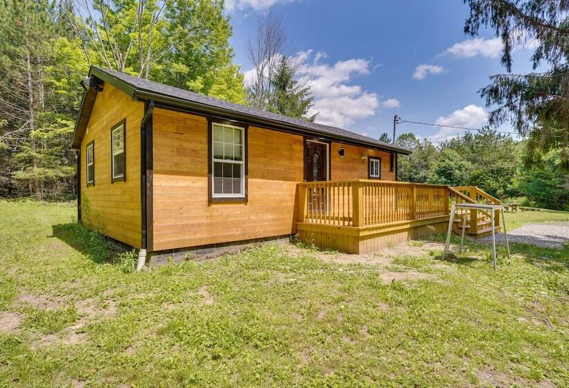 Cozy Ellicottville Cabin W/ Water Views Near Ski