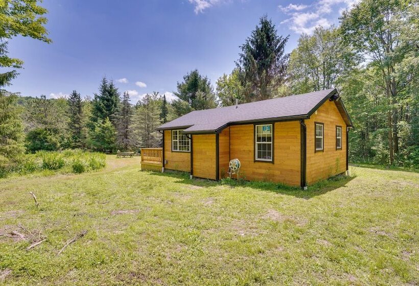 Cozy Ellicottville Cabin W/ Water Views Near Ski