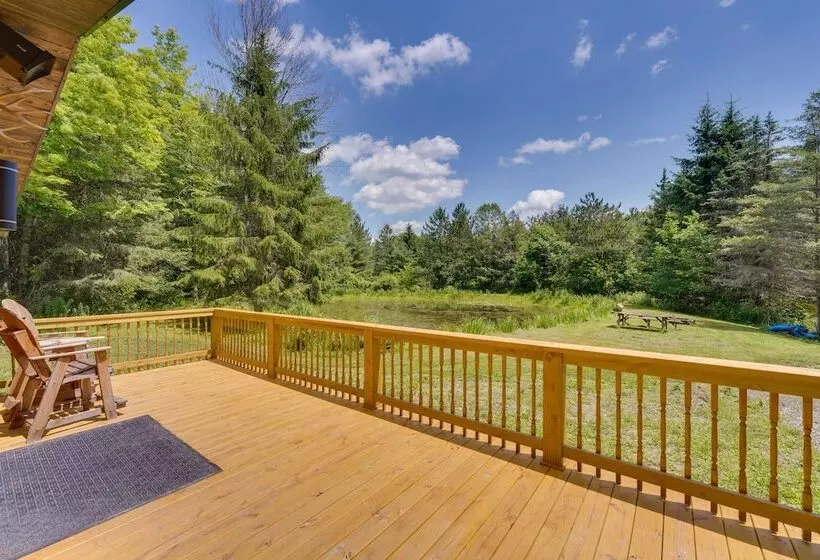 Cozy Ellicottville Cabin W/ Water Views   Near Ski