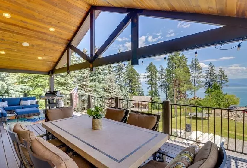Flathead Lake Base Camp In Somers: Lake View!