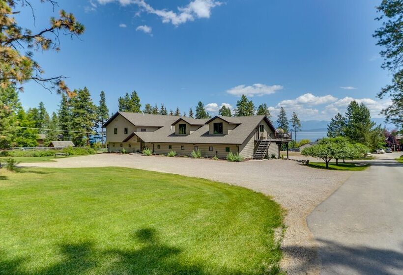 Flathead Lake Base Camp In Somers: Lake View!