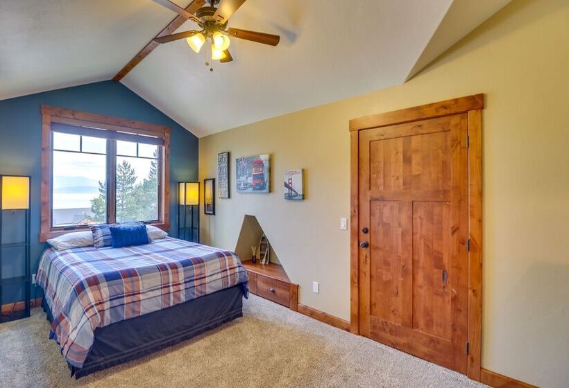 Flathead Lake Base Camp In Somers: Lake View!