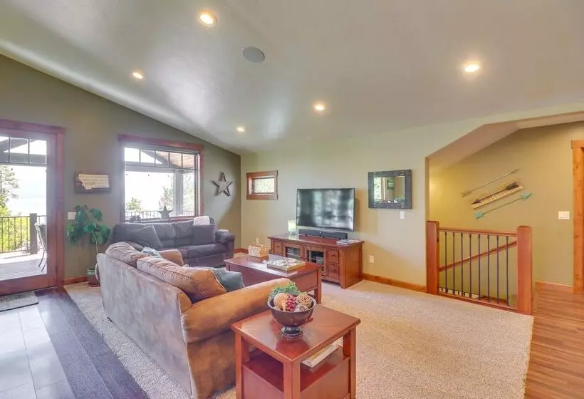 Flathead Lake Base Camp In Somers: Lake View!