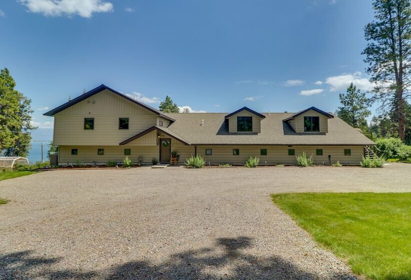Flathead Lake Base Camp In Somers: Lake View!
