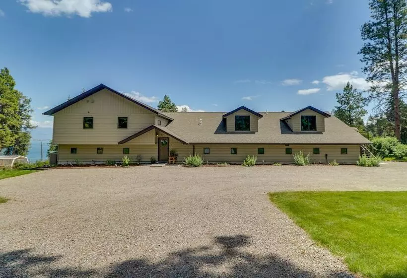 Flathead Lake Base Camp In Somers: Lake View!