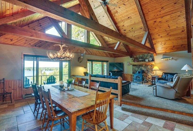 Lakefront Townsend Cabin W/ Fire Pit, Private Dock